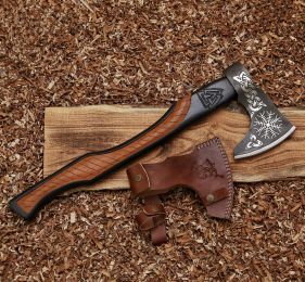 Carbon Steel Viking Battle Ready Axe