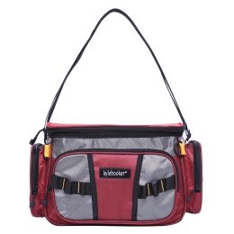 Small Fishing Tackle Storage Bag (Color: Red)